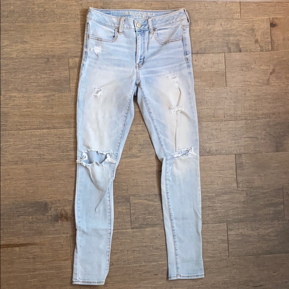 American Eagle high rise jegging super strech
